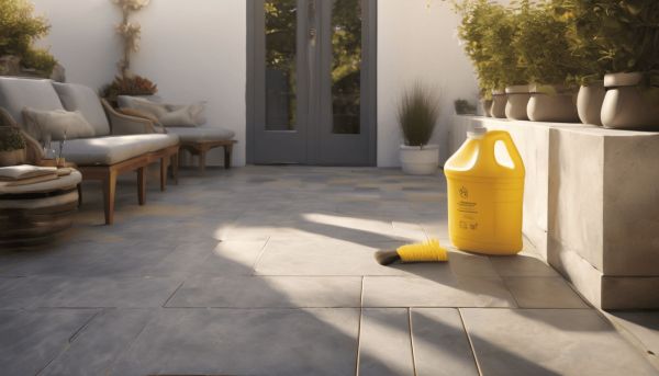 Combien de temps laisser agir eau de javel sur terrasse : conseils pour un nettoyage efficace