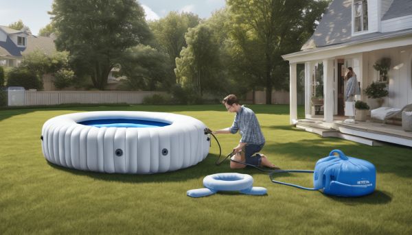 Gonflage spa Intex : conseils pratiques pour un parfait gonflage