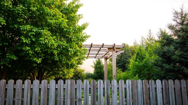 Idées de structures en bois : pergolas et clôtures extérieures