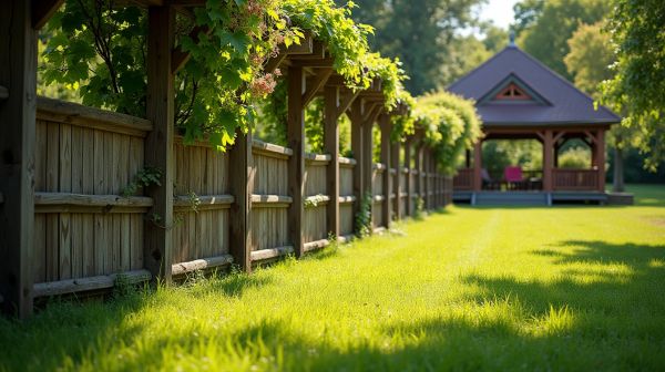 Menuiserie extérieure : pergola, clôture et structures bois pour l'extérieur