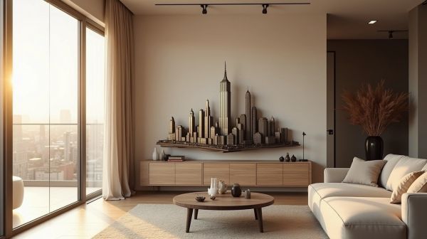 Transformer votre intérieur avec une skyline originale en métal